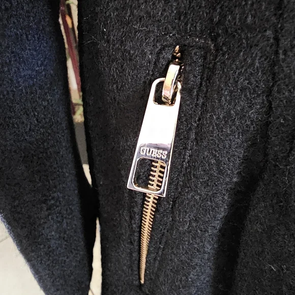 Double Breasted Skirted Peacoat Jacket/Coat - Picture 4 of 16